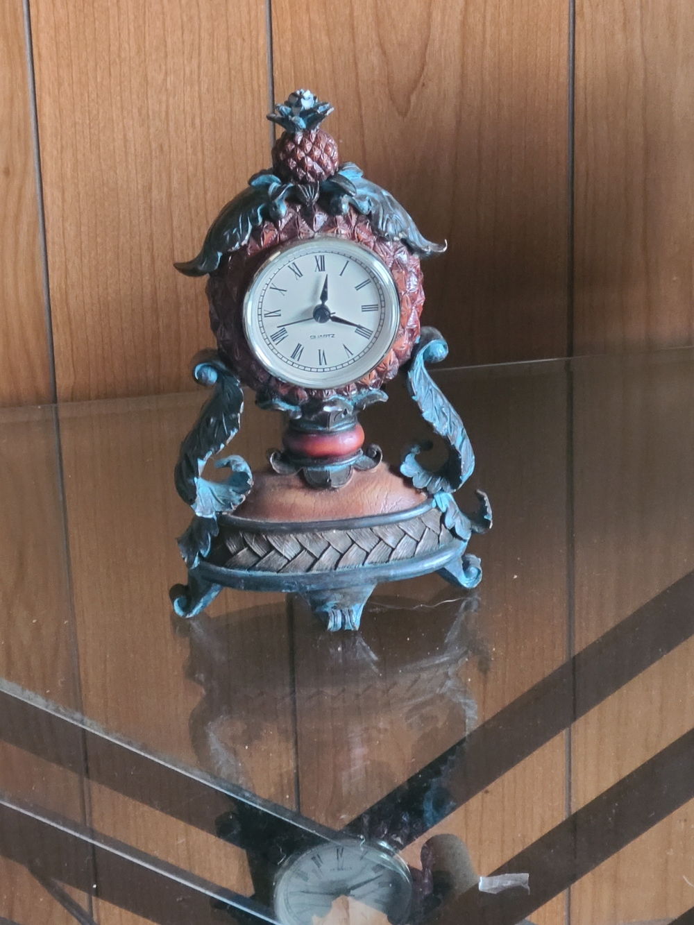 Little Clock For Sale Pineapple Theme